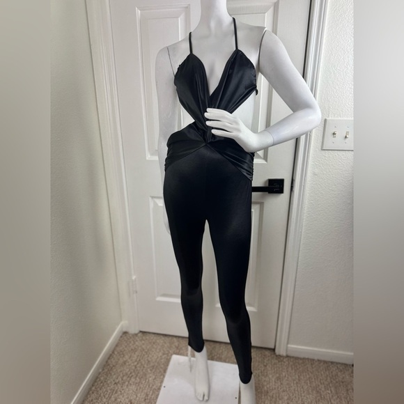 Michael Costello REVOLVE Zlata Jumpsuit in Black Size XS. #193 - Picture 4 of 14